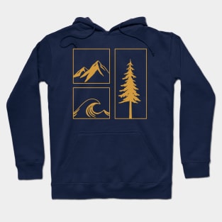 Collected Nature - Golden Version Hoodie